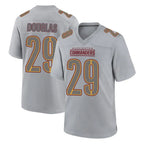 BIPIHUC W.Commanders #29 Rasul Douglas Player Gray Atmosphere Fashion Home Game Stitched Jerseys