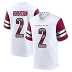 BIPIHUC W.Commanders #2 Amik Robertson Player White Game Home Stitched Jerseys
