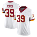 BIPIHUC W.Commanders #39 Jeremy Reaves Player White Limited Vapor F.U.S.E. Home Game Stitched Jerseys