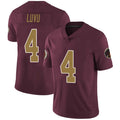 BIPIHUC W.Commanders #4 Frankie Luvu Player Burgundy Alternate Vapor Untouchable Limited  Stitched Jerseys