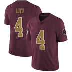 BIPIHUC W.Commanders #4 Frankie Luvu Player Burgundy Alternate Vapor Untouchable Limited  Stitched Jerseys