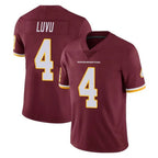 BIPIHUC W.Commanders #4 Frankie Luvu Player Burgundy Vapor Limited Stitched Jerseys