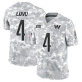 BIPIHUC W.Commanders #4 Frankie Luvu Player Limited Arctic Camo Salute to Service Stitched Jerseys