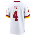 BIPIHUC W.Commanders #4 Frankie Luvu Player White Game Football Jerseys
