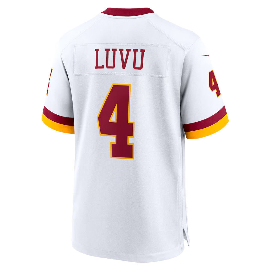 BIPIHUC W.Commanders #4 Frankie Luvu Player White Game Football Jerseys