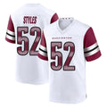 BIPIHUC W.Commanders #52 Sonny Styles Player White Game Home Stitched Jerseys