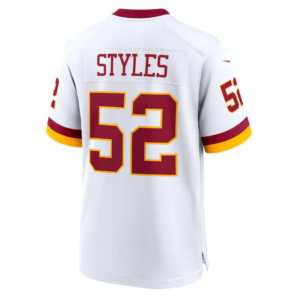 BIPIHUC W.Commanders #52 Sonny Styles White Game Super Bowl Era Stitched Jerseys