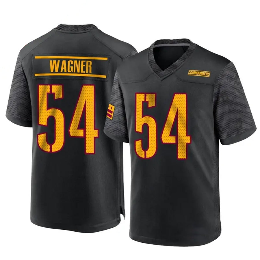 BIPIHUC W.Commanders #54 Bobby Wagner Player Black Home Game Stitched Jerseys