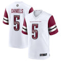BIPIHUC W.Commanders #5 Jayden Daniels White 2024 Draft First Round Pick Player Game Stitched Jerseys