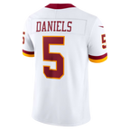 BIPIHUC W.Commanders #5 Jayden Daniels White Vapor F.U.S.E. Stitched Limited Jerseys