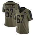 BIPIHUC W.Commanders #67 Nick Allegretti Player Olive Salute To Service Limited Game Stitched Jerseys