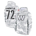 BIPIHUC W.Commanders #72 Josh Conerly Jr. Player Arctic Camo Limited Salute to Service Pullover Hoodies Game Stitched Jerseys