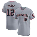 BIPIHUC W.Nationals #12 Brady House Player Gray City Connect Elite Alternate Stitched Jerseys