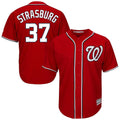 BIPIHUC W.Nationals #37 Stephen Strasburg Player Red Cool Alternate Player Stitched Jerseys