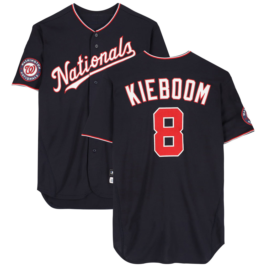 BIPIHUC W.Nationals #8 Carter Kieboom Player Navy Home Game Stitched Jerseys