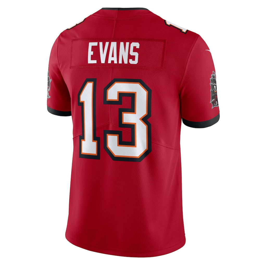 BIPIHUC TB.Buccaneers #13 Mike Evans Red Vapor Untouchable Limited Jersey