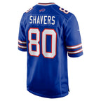 BIPIHUC B.Bills #80 Tyrell Shavers Royal Team Game Jersey