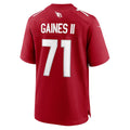 BIPIHUC A.Cardinals #71 Jon Gaines II Cardinal Team Game Jersey