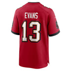 BIPIHUC TB.Buccaneers #13 Mike Evans Red 50th Season Team Game Jersey