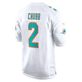 BIPIHUC M.Dolphins #2 Bradley Chubb White Game Player Jersey