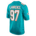 BIPIHUC M.Dolphins #97 Rashard Lawrence Aqua Team Game Jersey