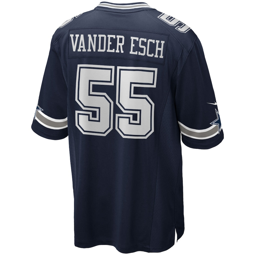 BIPIHUC D.Cowboys #55 Leighton Vander Esch Navy Team Game Jersey