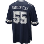 BIPIHUC D.Cowboys #55 Leighton Vander Esch Navy Team Game Jersey