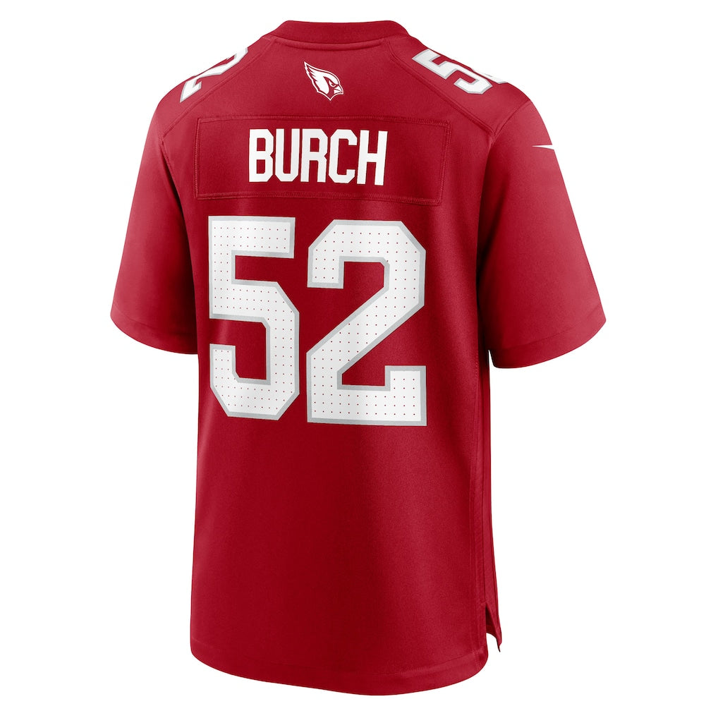 BIPIHUC A.Cardinals #52 Jordan Burch Cardinal Team Game Jersey