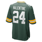 BIPIHUC GB.Packers #24 Carrington Valentine Green Game Jersey