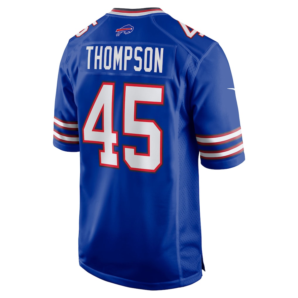 BIPIHUC B.Bills #45 Shaq Thompson Royal Team Game Jersey