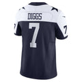 BIPIHUC D.Cowboys #7 Trevon Diggs Navy Vapor F.U.S.E. Limited Jersey