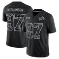 BIPIHUC D.Lions #97 Aidan Hutchinson Player Black Limited 2026 Salute to Service Home Game Stitched Jerseys