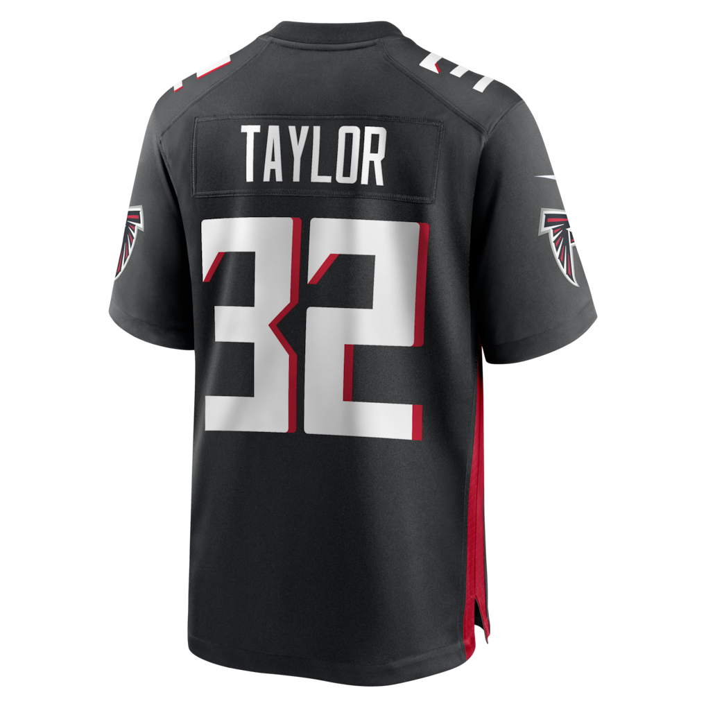 BIPIHUC A.Falcons #32 Keith Taylor Black Team Game Jersey