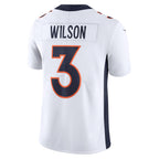 BIPIHUC D.Broncos #3 Russell Wilson White Vapor Untouchable Limited Jersey