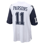 BIPIHUC D.Cowboys #11 Micah Parsons White Alternate Game Team Jersey