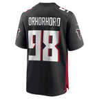 BIPIHUC A.Falcons #98 Ruke Orhorhoro Black Game Retired Player Jersey