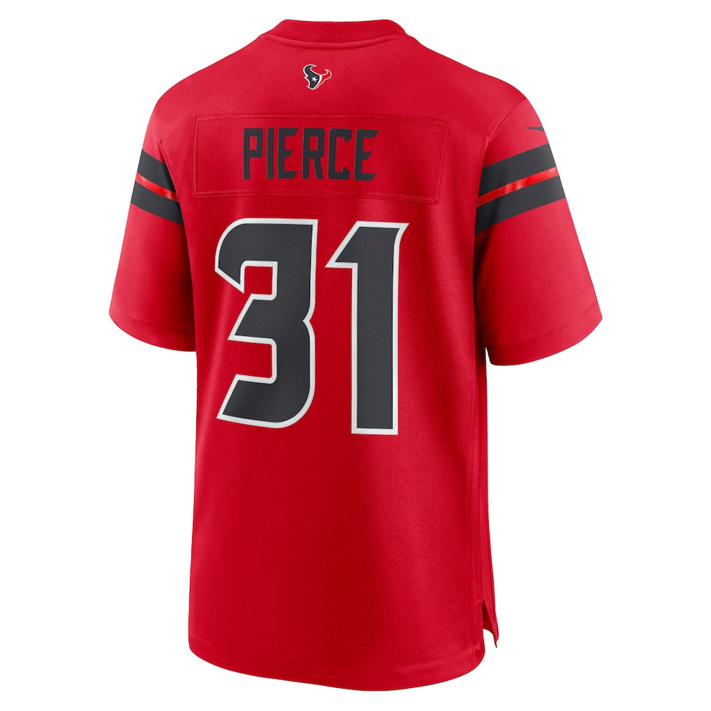 BIPIHUC H.Texans #31 Dameon Pierce Red Alternate Game Jersey