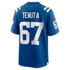 BIPIHUC IN.Colts #67 Luke Tenuta Royal Team Game Jersey