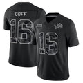 BIPIHUC D.Lions #16 Jared Goff Player Black Limited 2026 Salute to Service Home Game Stitched Jerseys