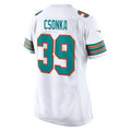 BIPIHUC M.Dolphins #39 Larry Csonka White Retired Player Jersey