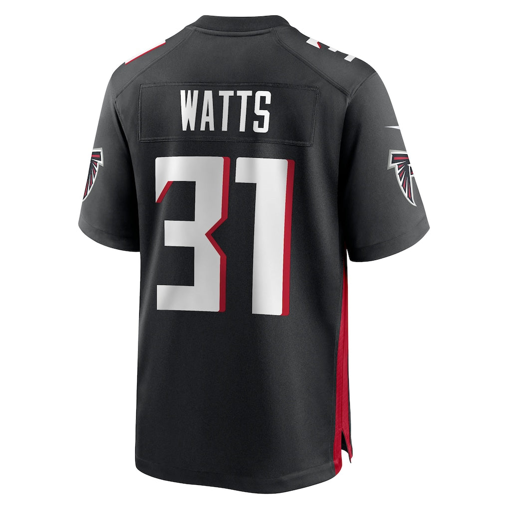 BIPIHUC A.Falcons #31 Xavier Watts Black Team Game Jersey